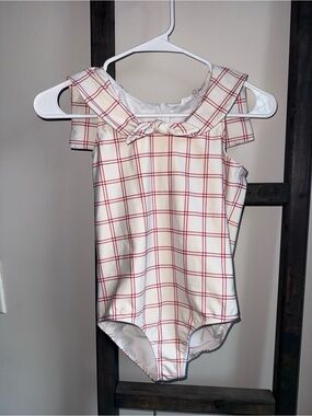 Minnow Plaid One-Piece Swimsuit for girls